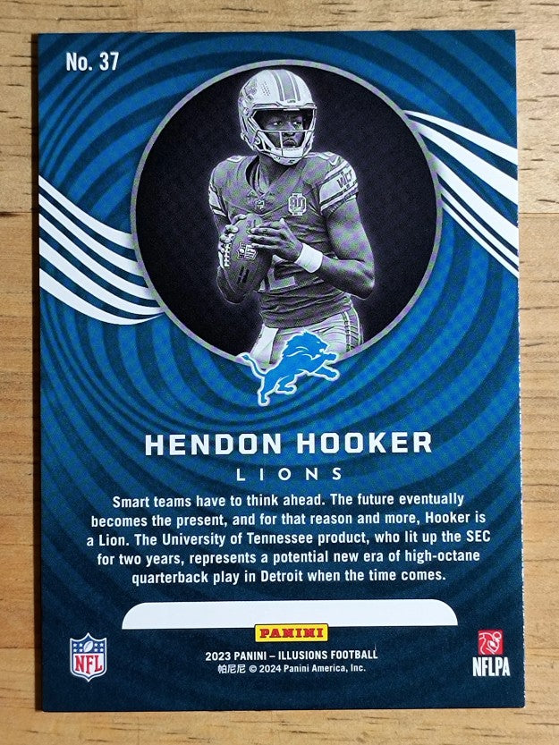 2023 Panini Illusions #37 Hendon Hooker RC