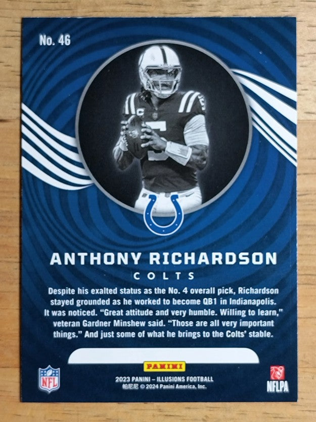 2023 Panini Illusions Retail #46 Anthony Richardson
