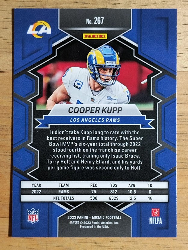 2023 Panini Mosaic #267 Cooper Kupp NP