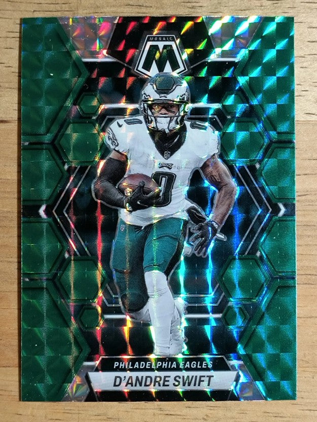 2023 Panini Mosaic Mosaic Green #188 D'Andre Swift