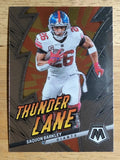 2023 Panini Mosaic Thunder Lane #12 Saquon Barkley
