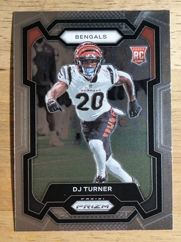 2023 Panini Prizm #319 DJ Turner RC