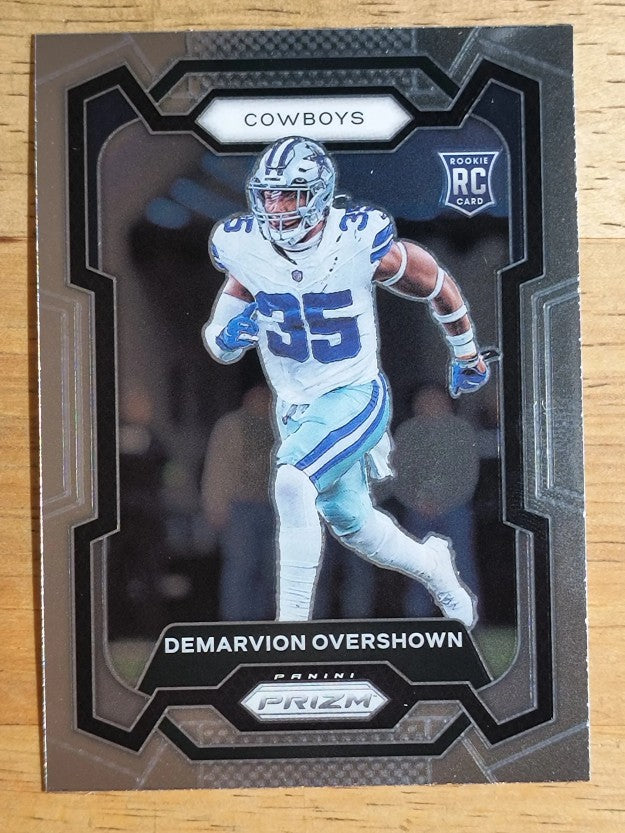 2023 Panini Prizm #323 Demarvion Overshown RC