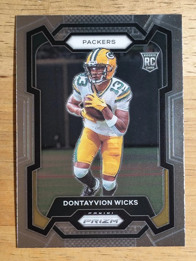 2023 Panini Prizm #333 Dontayvion Wicks RC