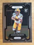 2023 Panini Prizm #333 Dontayvion Wicks RC