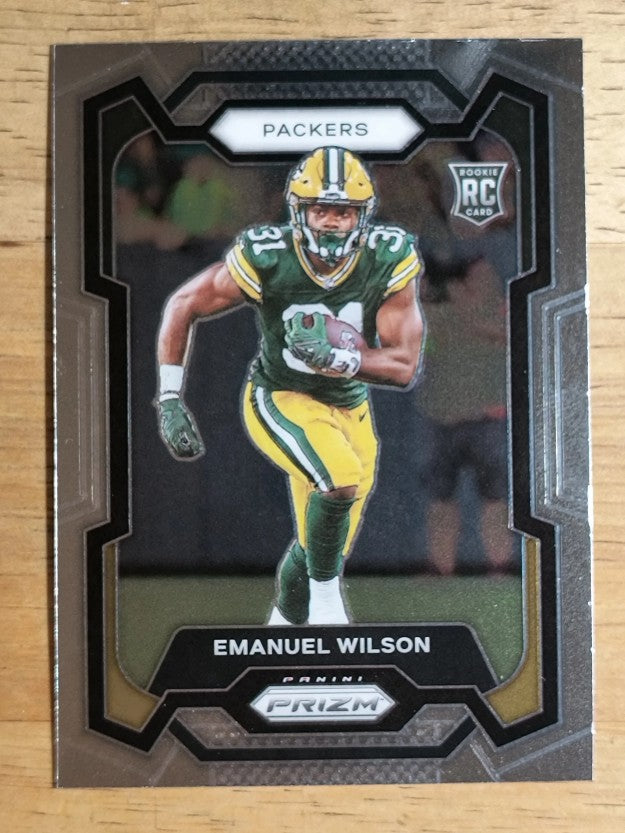 2023 Panini Prizm #335 Emanuel Wilson RC