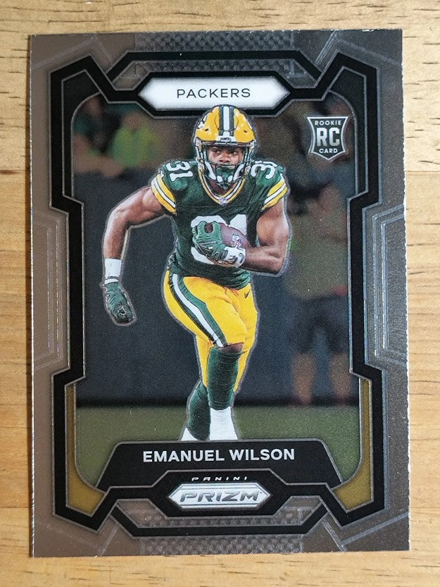 2023 Panini Prizm #335 Emanuel Wilson RC