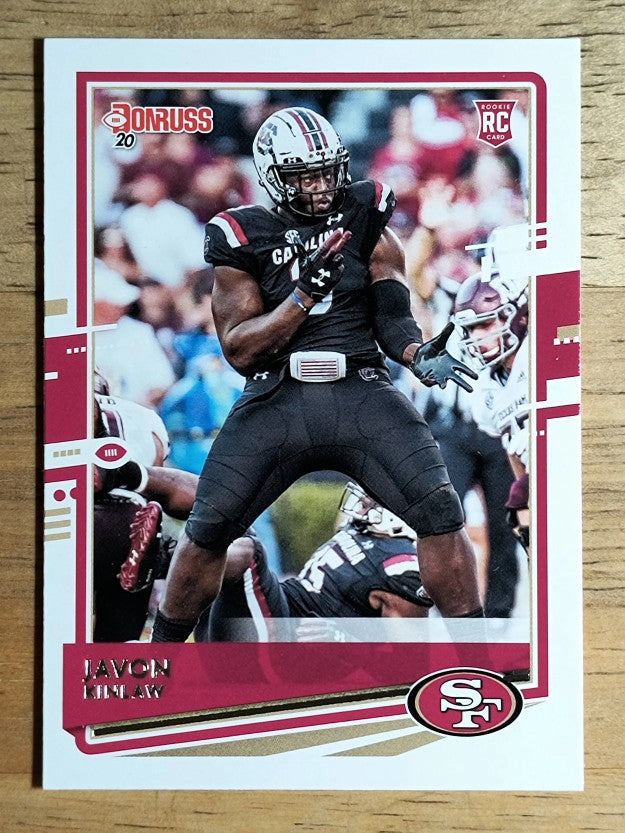 2020 Donruss #265 Javon Kinlaw RC