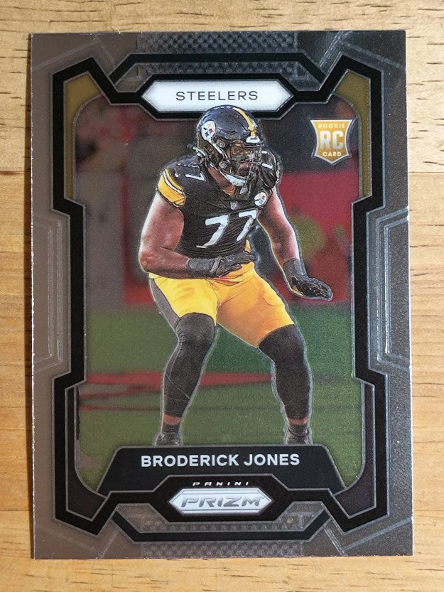 2023 Panini Prizm #385 Broderick Jones RC