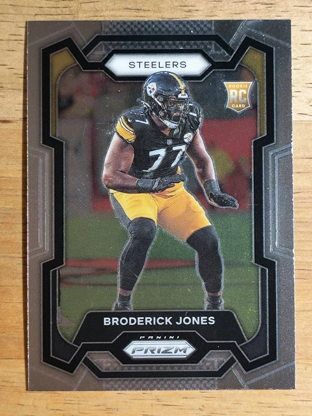 2023 Panini Prizm #385 Broderick Jones RC