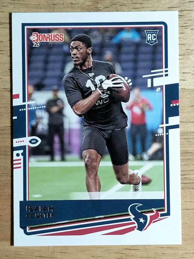 2020 Donruss #282 Isaiah Coulter RC