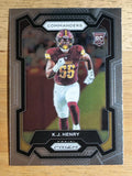 2023 Panini Prizm #400 K.J. Henry RC
