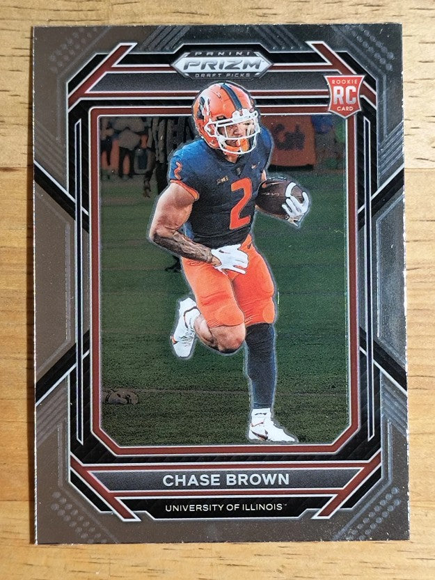 2023 Panini Prizm Draft Picks #118 Chase Brown