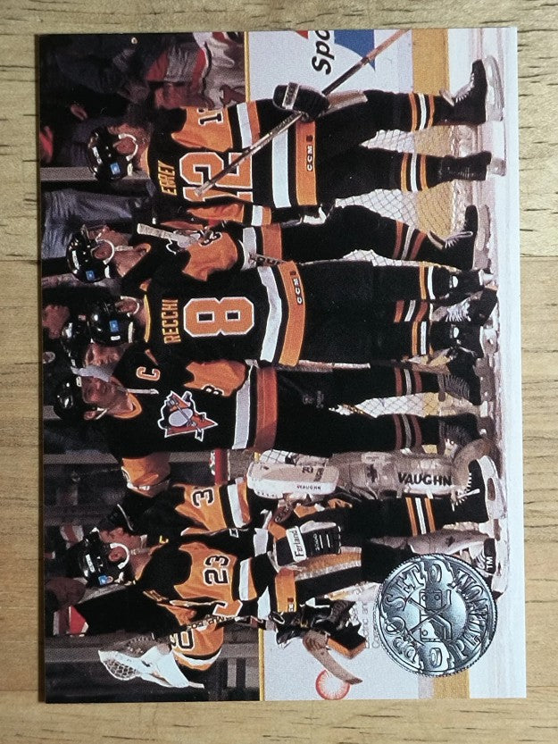 1991-92 Pro Set Platinum #144 Pittsburgh Penguins