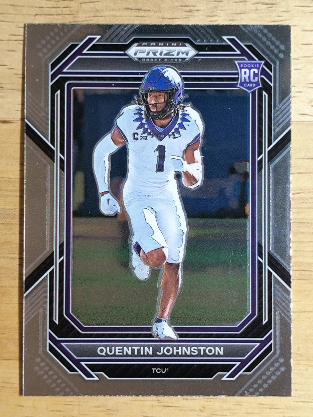 2023 Panini Prizm Draft Picks #138 Quentin Johnston