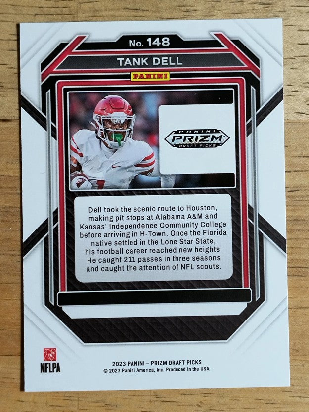2023 Panini Prizm Draft Picks #148 Tank Dell