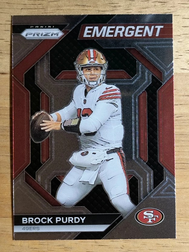 2023 Panini Prizm Emergent #2 Brock Purdy