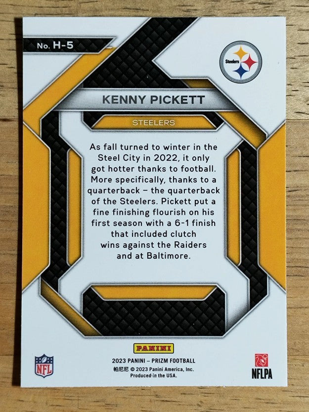 2023 Panini Prizm Emergent #5 Kenny Pickett