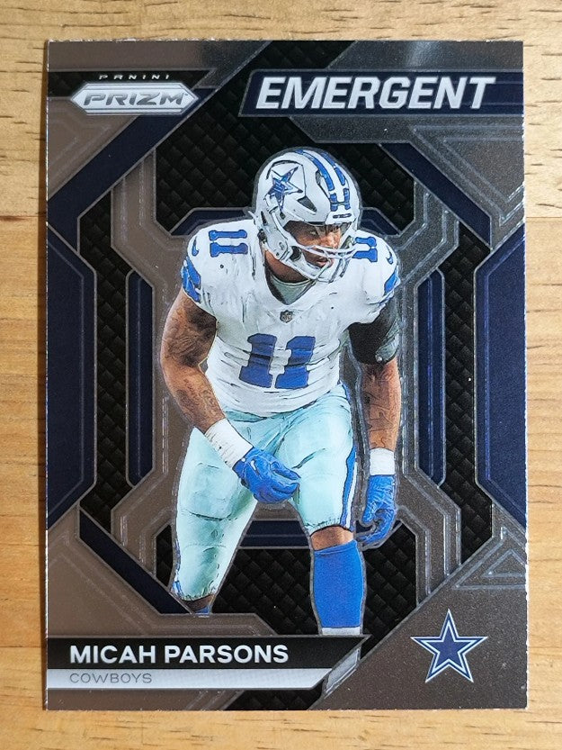 2023 Panini Prizm Emergent #18 Micah Parsons