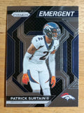 2023 Panini Prizm Emergent #19 Patrick Surtain II
