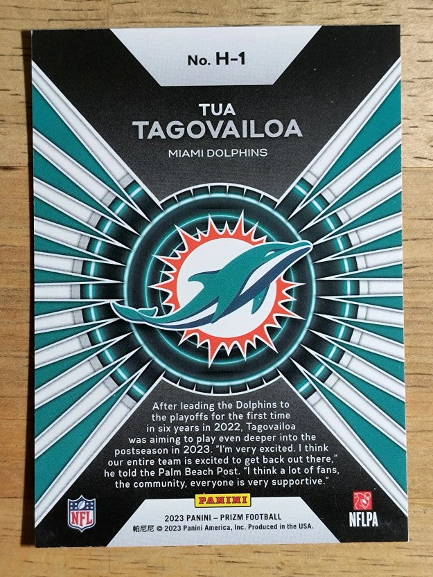 2023 Panini Prizm Hype #1 Tua Tagovailoa