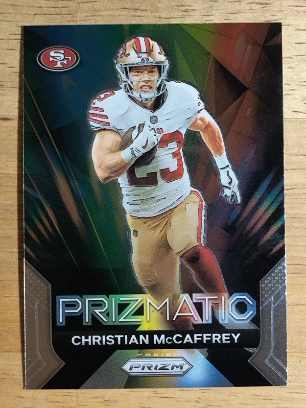 2023 Panini Prizm Prizmatic #14 Christian McCaffrey