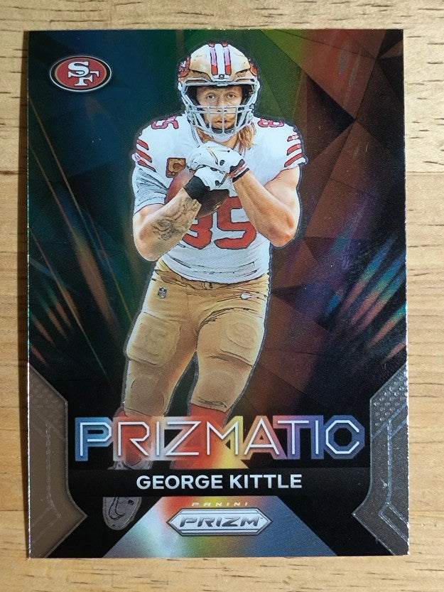2023 Panini Prizm Prizmatic #18 George Kittle