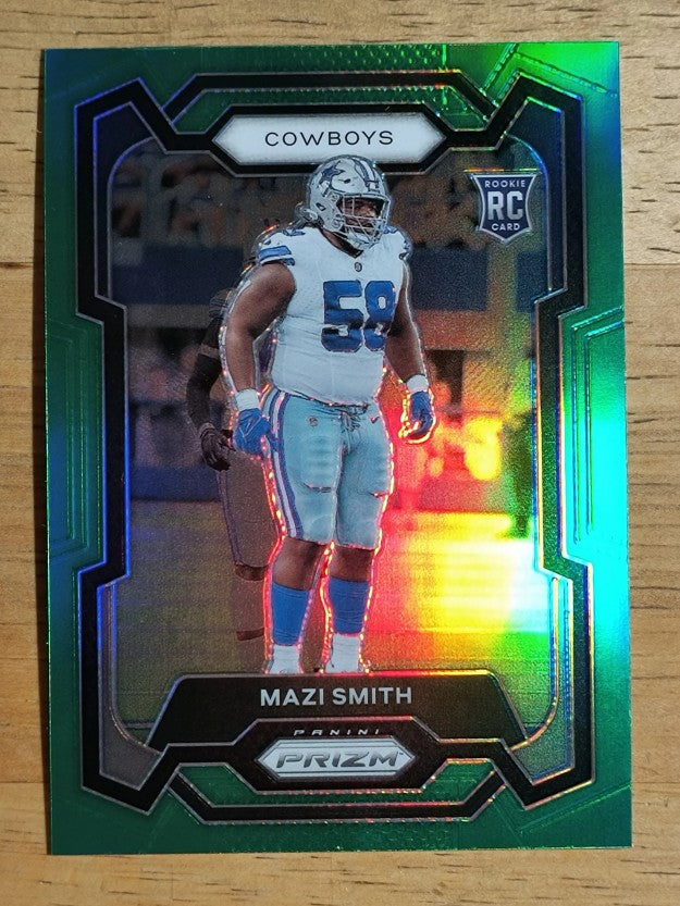 2023 Panini Prizm Prizms Green #326 Mazi Smith