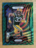 2023 Panini Prizm Prizms Green Wave #105 Aaron Jones