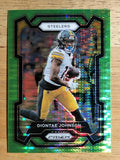2023 Panini Prizm Prizms Neon Green Pulsar #247 Diontae Johnson