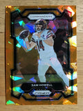 2023 Panini Prizm Prizms Orange Ice #300 Sam Howell