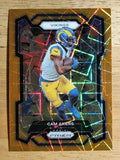 2023 Panini Prizm Prizms Orange Lazer #164 Cam Akers