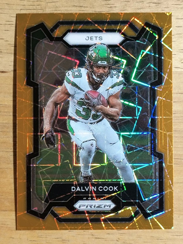 2023 Panini Prizm Prizms Orange Lazer #191 Dalvin Cook
