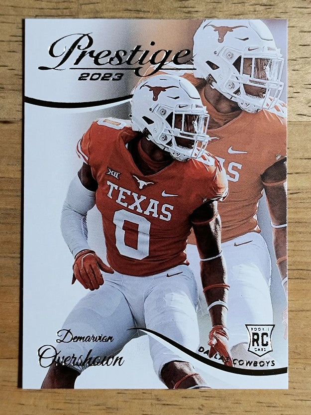 2023 Prestige #325 Demarvion Overshown RC