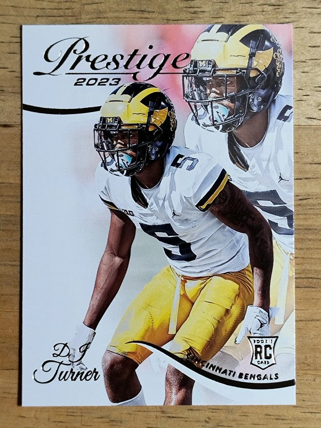 2023 Prestige #331 DJ Turner RC