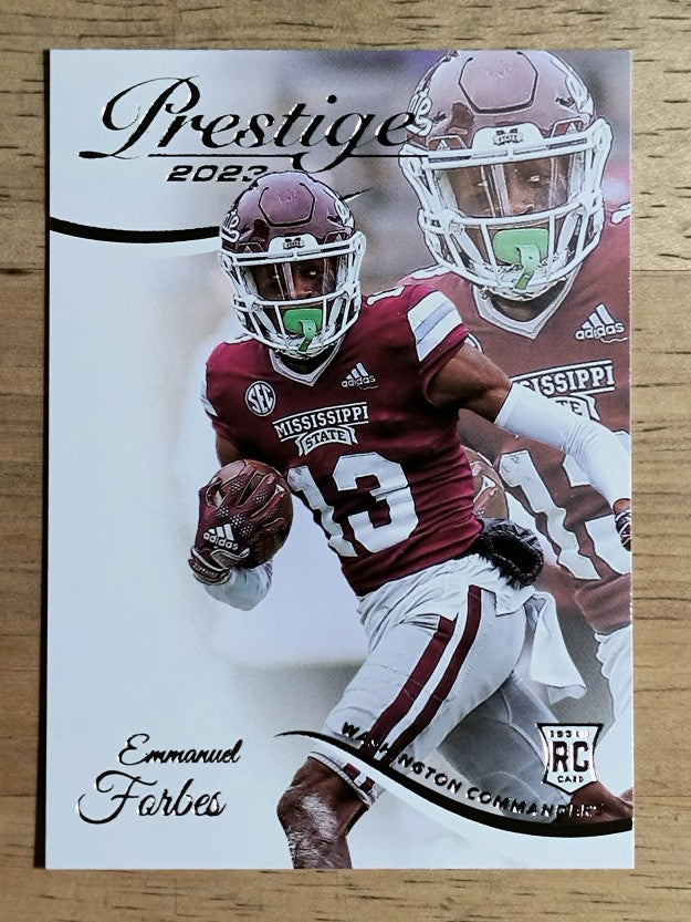 2023 Prestige #335 Emmanuel Forbes RC