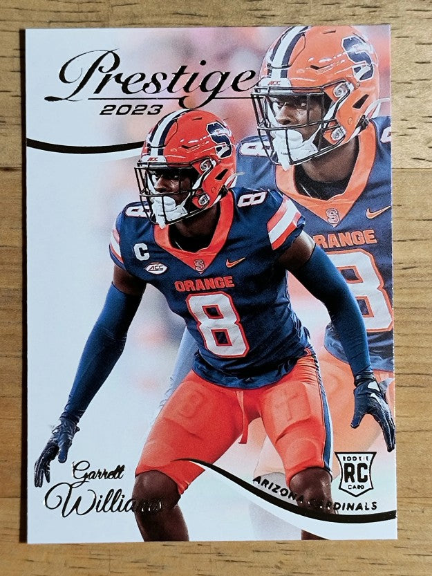 2023 Prestige #338 Garrett Williams RC