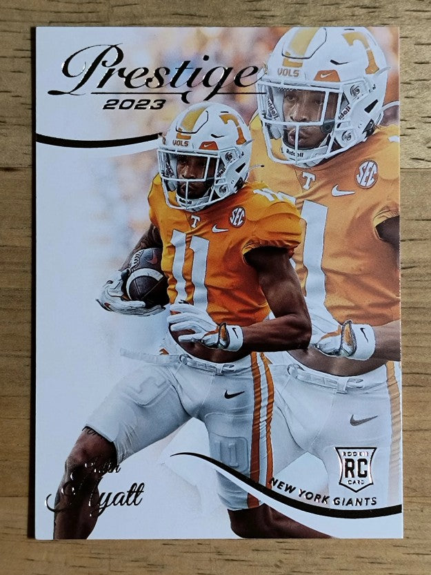 2023 Prestige #345 Jalin Hyatt RC