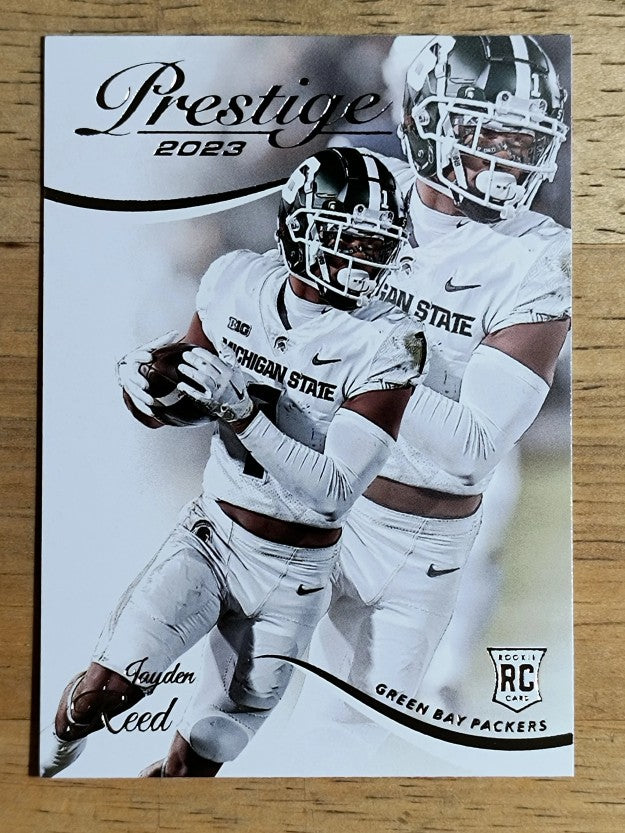 2023 Prestige #348 Jayden Reed RC