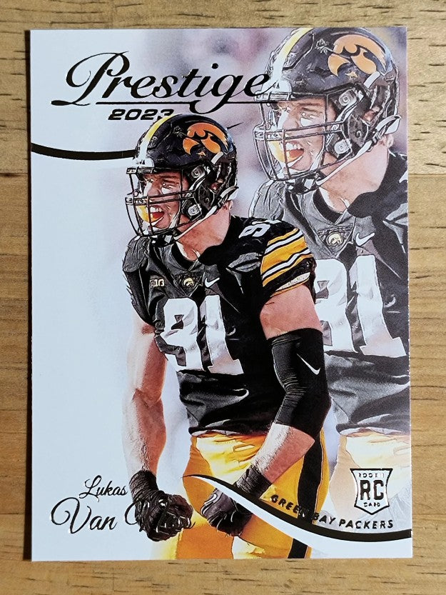 2023 Prestige #359 Lukas Van Ness RC