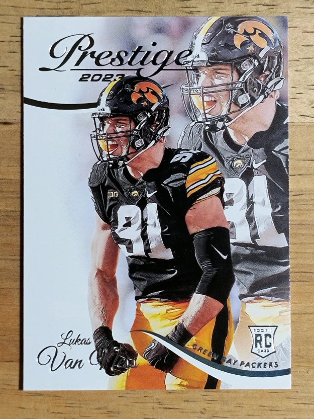 2023 Prestige #359 Lukas Van Ness RC