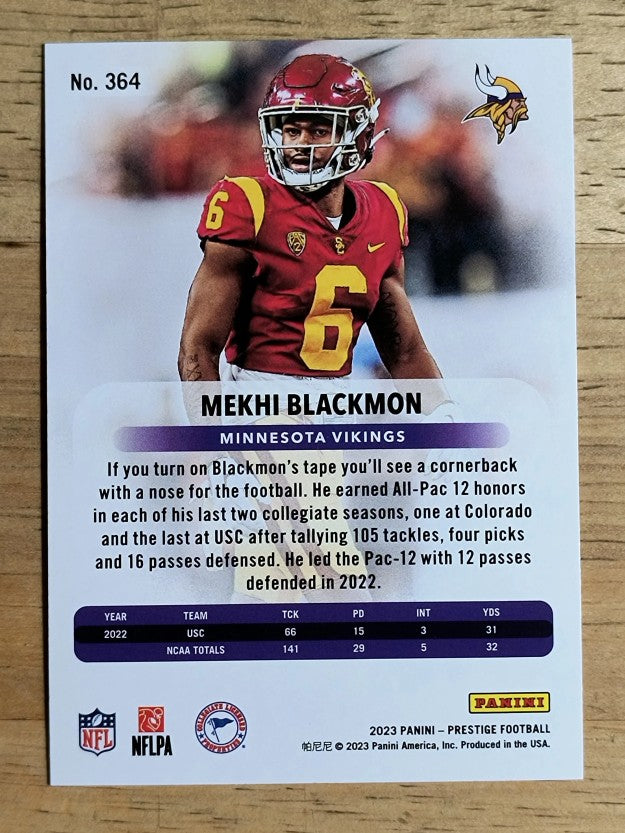 2023 Prestige #364 Mekhi Blackmon RC