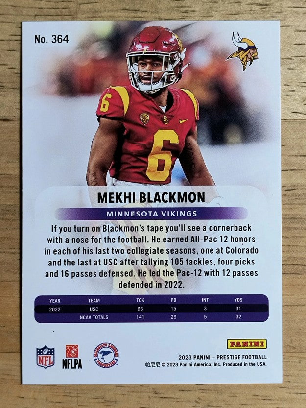 2023 Prestige #364 Mekhi Blackmon RC