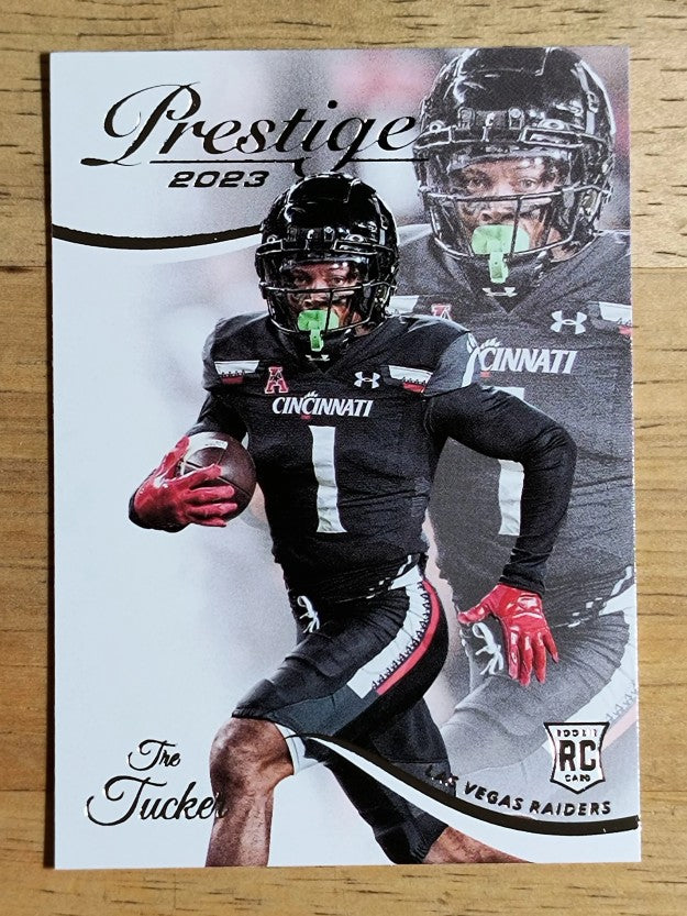 2023 Prestige #379 Tre Tucker RC