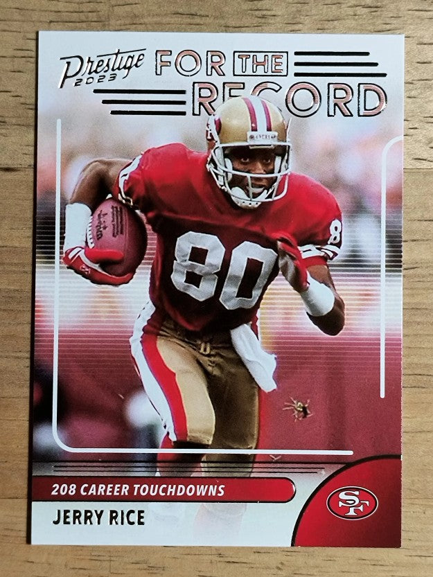 2023 Prestige For the Record #17 Jerry Rice