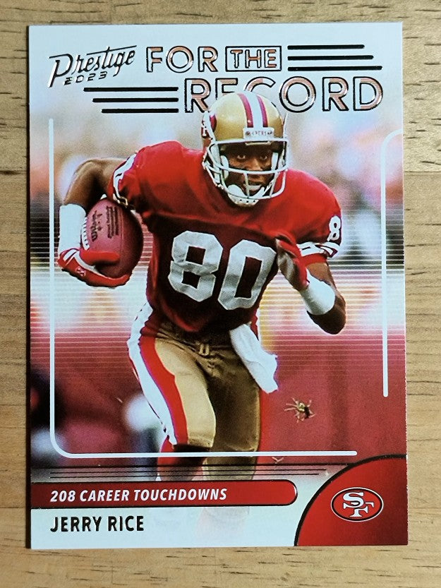 2023 Prestige For the Record #17 Jerry Rice