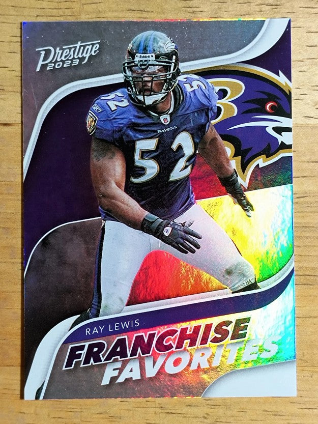 2023 Prestige Franchise Favorites #4 Ray Lewis