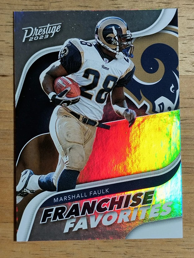 2023 Prestige Franchise Favorites #10 Marshall Faulk
