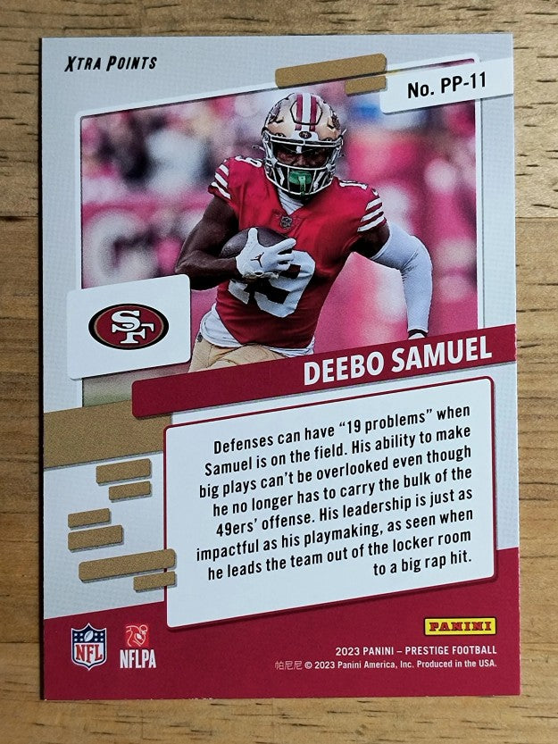 2023 Prestige Prestigious Pros #11 Deebo Samuel