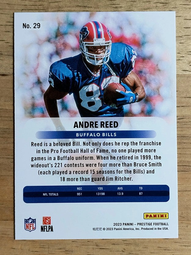 2023 Prestige Xtra Points Diamond #29 Andre Reed